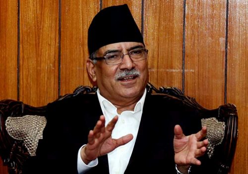 नागरिकता विधेयक प्रमाणीकरण नगरे राष्ट्रपतिले राजीनामा दिनुपर्छ – प्रचण्ड
