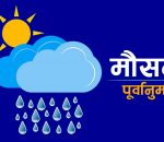 आजको मौसम पूर्वानुमान : यी तीन प्रदेशमा हल्का वर्षा र हिमपातको सम्भावना