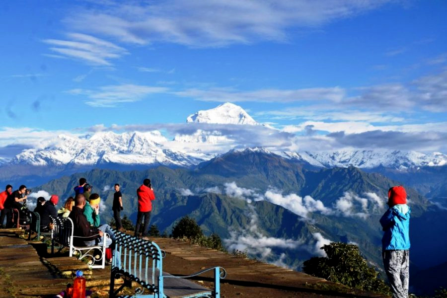 नेपाल भित्रने पर्यटकको संख्यामा वृद्धि, पाँच महिनामा दुई लाख पर्यटक भित्रिए