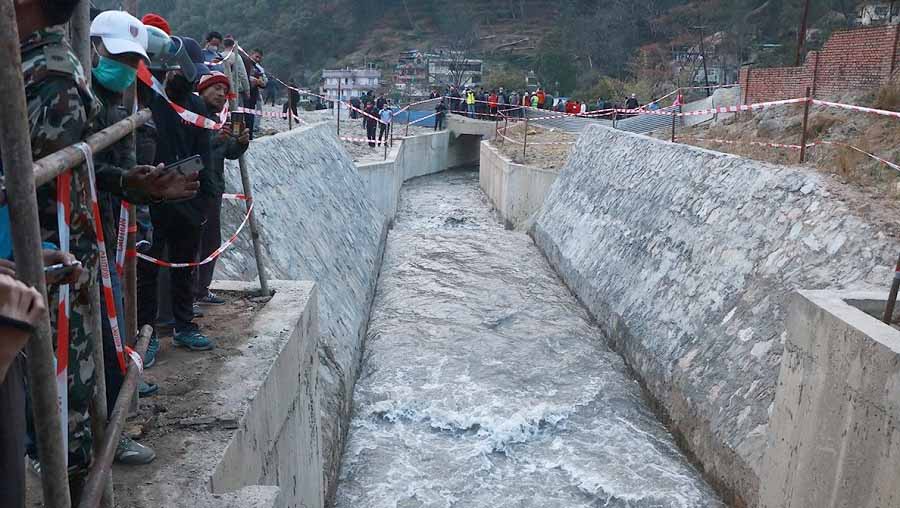 सरकारको एक वर्ष- क्षतिग्रस्त मेलम्चीको पूर्वाधार पुनःनिर्माण, राजधानीवासीलाई खानेपानी