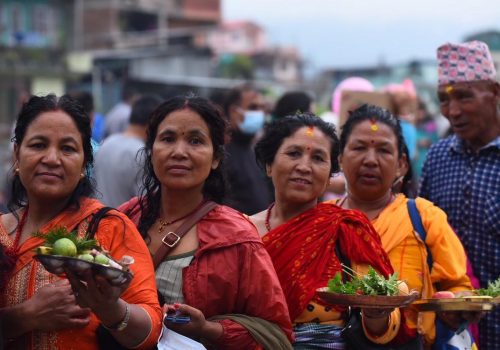 तीज व्रतमा छैन लिङ्ग विभेद