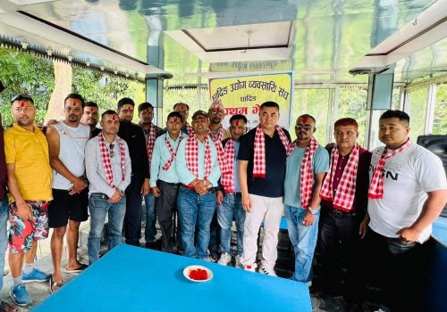 धादिङ उद्योग व्यवसायी संघको अध्यक्षमा संजिव त्रिपाठी