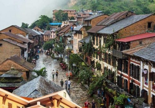 कोभिडपछि पहिलोपटक बन्दीपुरमा पर्यटकको चाप