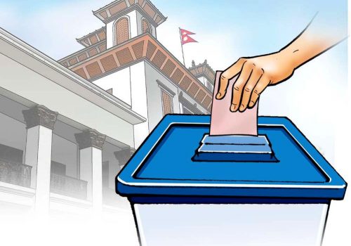 निर्वाचन हुन एक महिना बाँकी