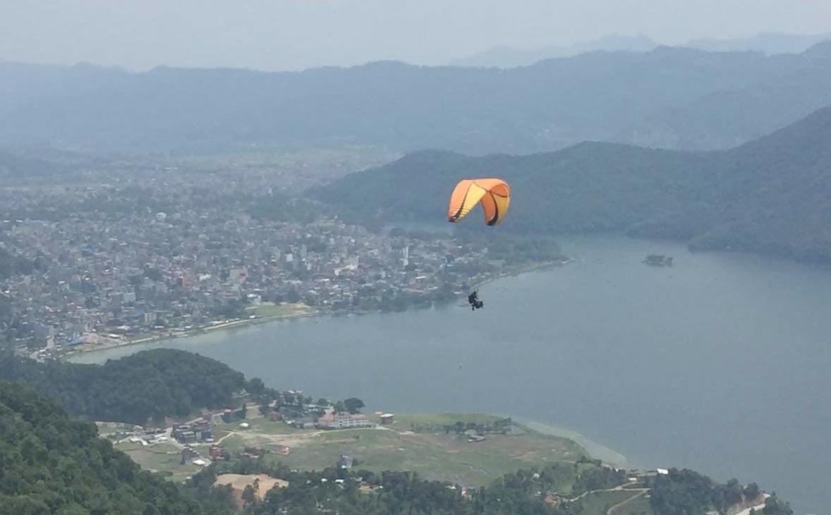 प्याराग्लाइडिङबाट खसेर एक जना खेलाडीको मृत्यु