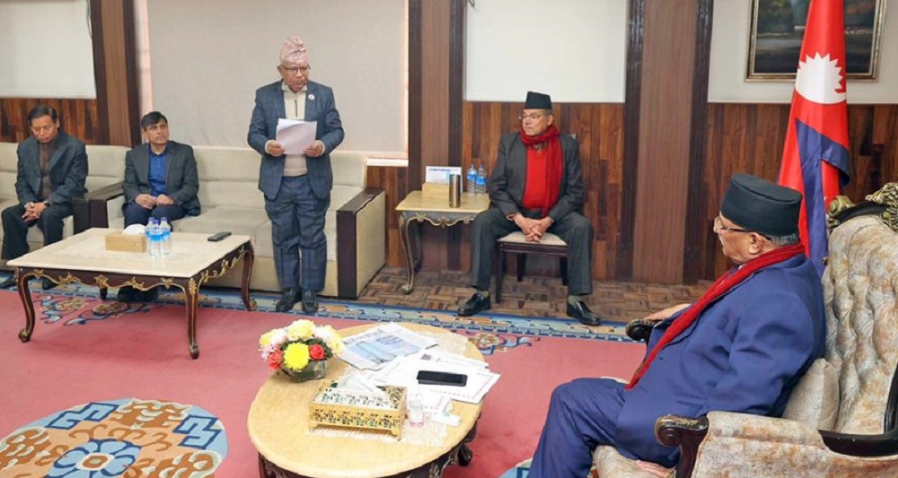 प्रधानमन्त्रीलाई एकीकृत समाजवादीको ध्यानाकर्षण