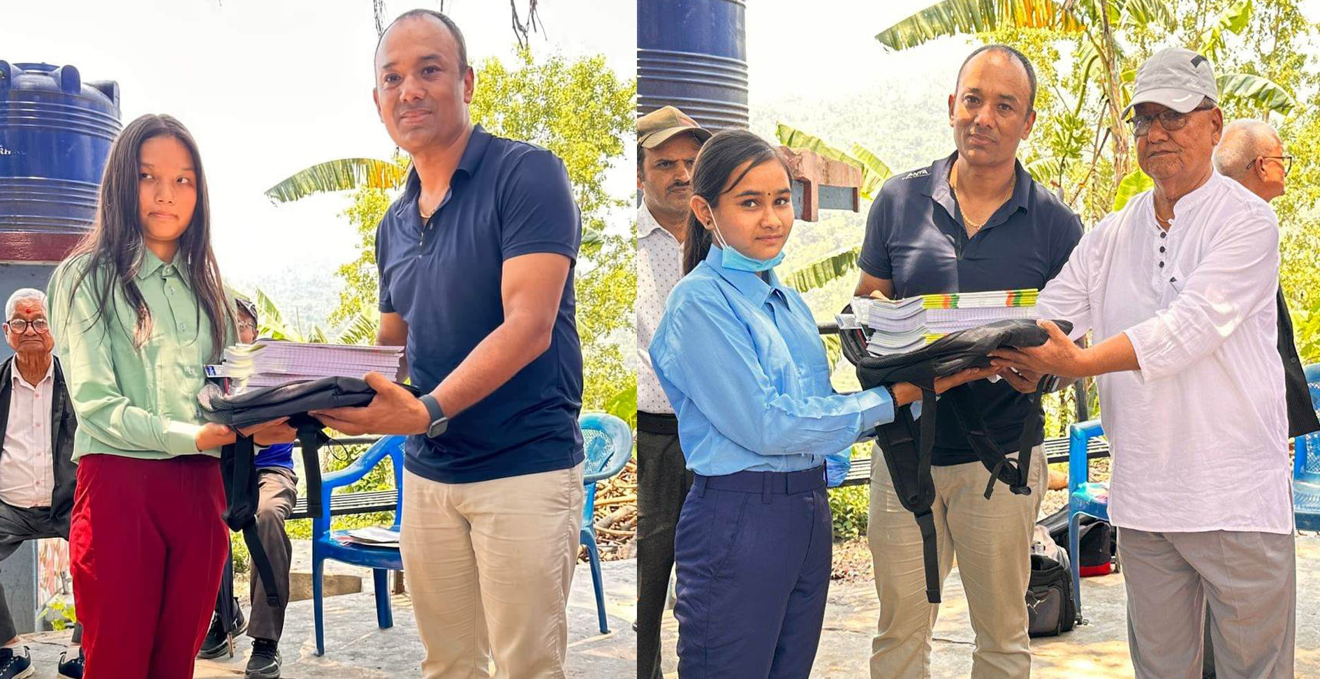वडा अध्यक्ष श्रेष्ठ द्धारा  विद्यार्थीहरुलाई शैक्षिक सामाग्री हस्तान्तरण, छात्रावृत्तिको व्यवस्था