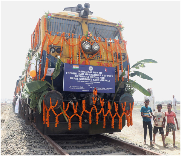 थनाहादेखि विराटनगरसम्म कार्गो रेल सेवा सञ्चालन