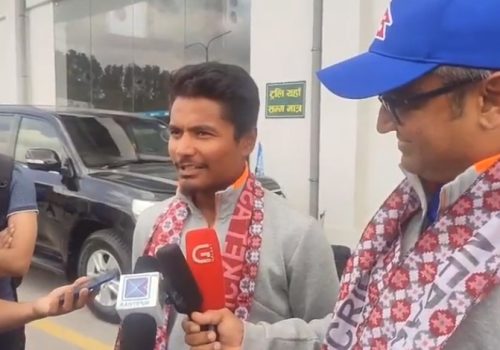 विश्वकप छनोट खेलेर नेपाली राष्ट्रिय क्रिकेट टिम स्वदेश फिर्ता