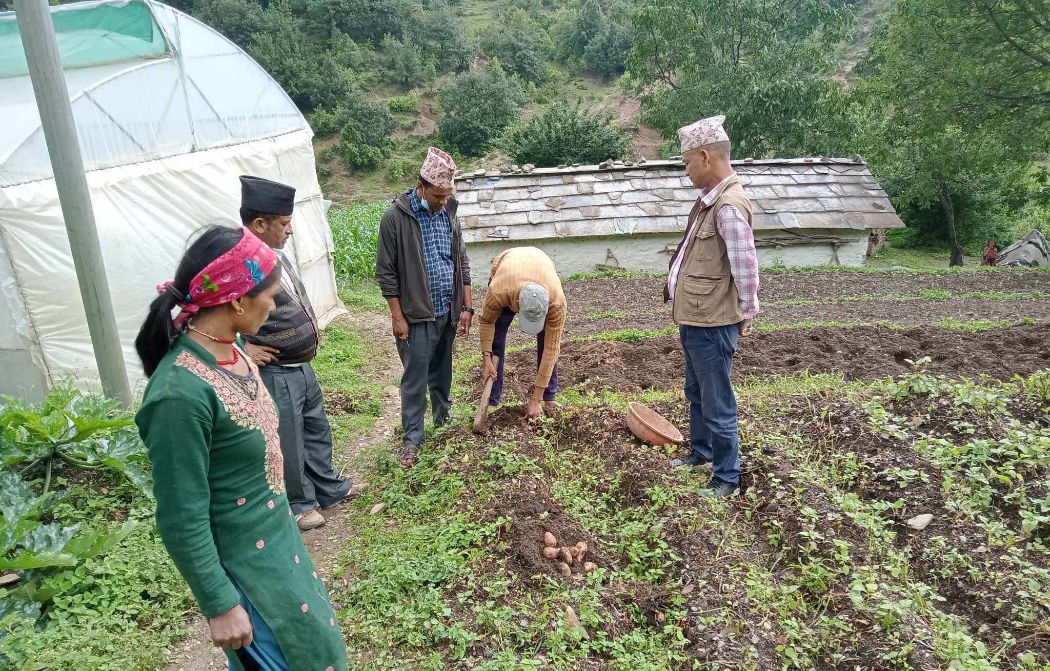 अब मजदुरी गर्न भारत जाँदैनन् आनन्दपुरका किसान