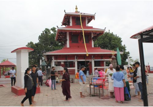 मौलाकालिका पुग्ने धार्मिक पर्यटक बढे