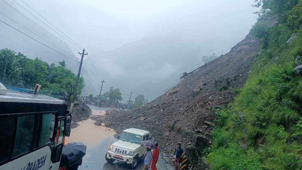 नारायणगढ – मुग्लिन सडक फेरि अवरुद्ध