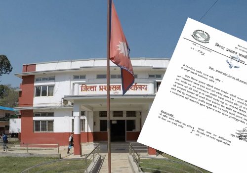 धादिङमा खादाको प्रयोगमा नियन्त्रण गरी स्थानिय उत्पादनलाई प्रवर्धन गर्न गरिने