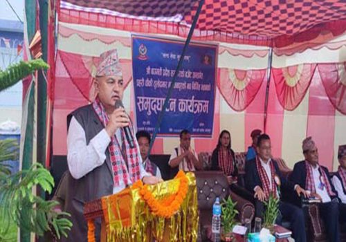 प्रहरी सेवालाई प्रविधिमैत्री बनाउनु आवश्यक : मुख्यमन्त्री जम्कट्टेल