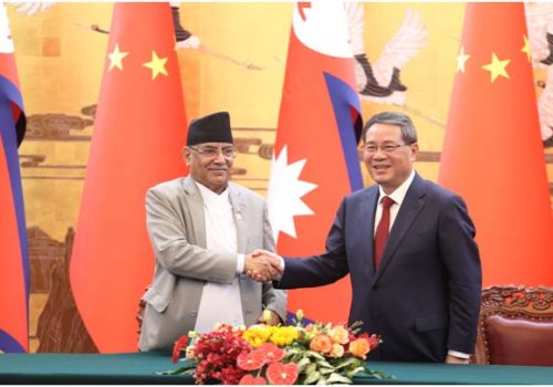 नेपाल र चीनबीच १३ विषयमा सम्झौता र समझदारी