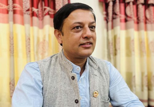 बूढीगण्डकी जलविद्युत् आयोजनाको काम अघि बढाउनुपर्नेमा सांसद अर्यालको जोड