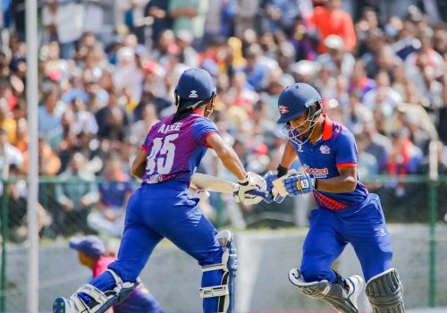 टी ट्वाटी क्रिकेट : नेपालले युएईलाई दियो १६३ रनको लक्ष्य