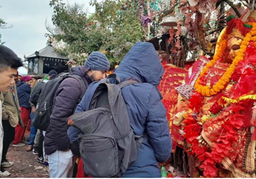 दसैँका समयमा पाथीभरामा २५ हजारभन्दा बढी जनाले दर्शन गरे