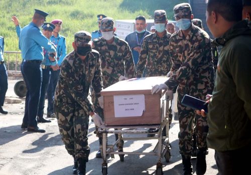 इजरायलमा मारिएका सबै नेपालीको शव नेपाल आइपुग्यो