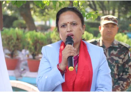 शान्ति प्रक्रिया टुङ्ग्याउन सबैको सहयोग आवश्यक : मन्त्री शर्मा