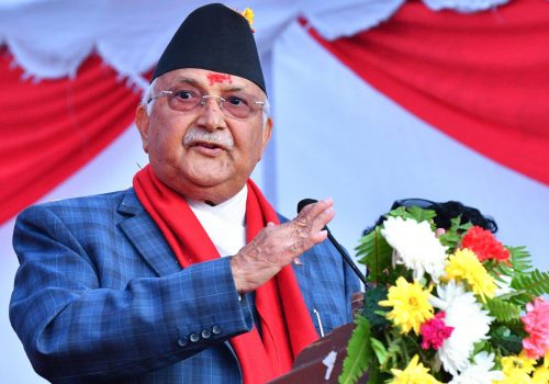 एमालेले एकल बहुमत पुर्‍याएर सरकार सञ्चालन गर्छ : अध्यक्ष ओली