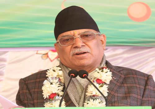 नेपालले मानवतासम्बन्धी नयाँ सन्देश दिँदैछ : प्रधानमन्त्री दाहाल