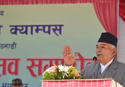 गाउँ रित्तिदै गएकामा राष्ट्रपति पौडेल चिन्तित