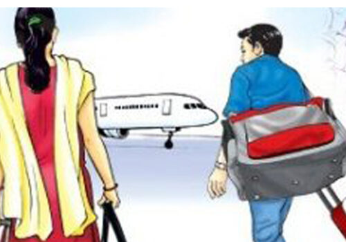 ६ महिनामा साढे ३ लाख नेपाली बैदेशिक रोजगारीमा