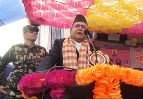 कारागारको फोहरमैला व्यवस्थापनमा पहल गर्छु : सभामुख घिमिरे