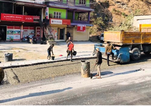 कालीगण्डकी करिडोर : महभिर-पोखरेबगर खण्डमा कालोपत्र सुरु