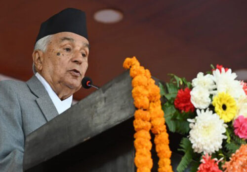 खेलकुदले मस्तिष्क, हातखुट्टा र मनलाई क्रियाशील बनाउँछ  : राष्ट्रपति पौडेल