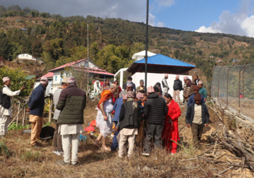 विकासमा जुट्दै गोगनेवासी