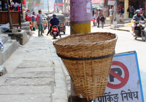 मन्थलीमा ‘डोको डस्टविन’ अभियान