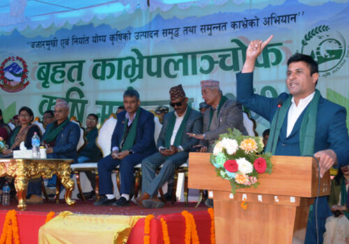 काभ्रेपलाञ्चोकमा बृहत् कृषि महोत्सव सम्पन्न