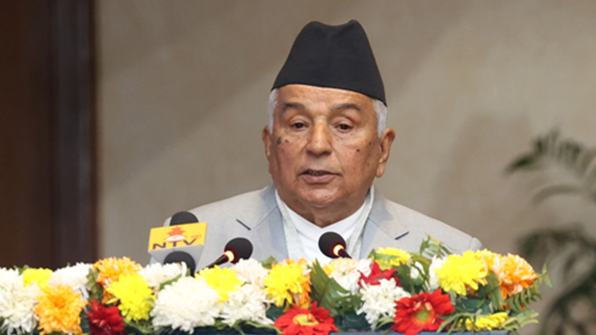 भ्रष्टाचार नियन्त्रणका लागि दृढ राजनीतिक प्रतिवद्धता पहिलो प्रस्थान विन्दु : राष्ट्रपति