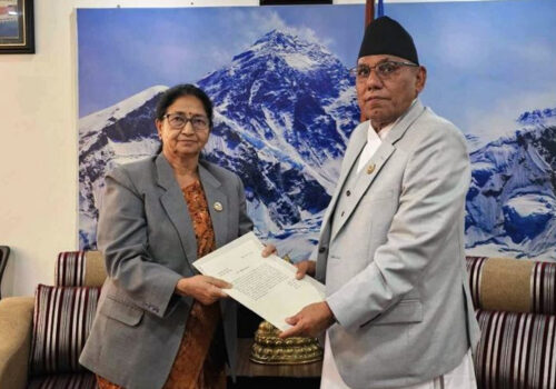 राष्ट्रियसभाका उपाध्यक्ष अर्यालको राजीनामा