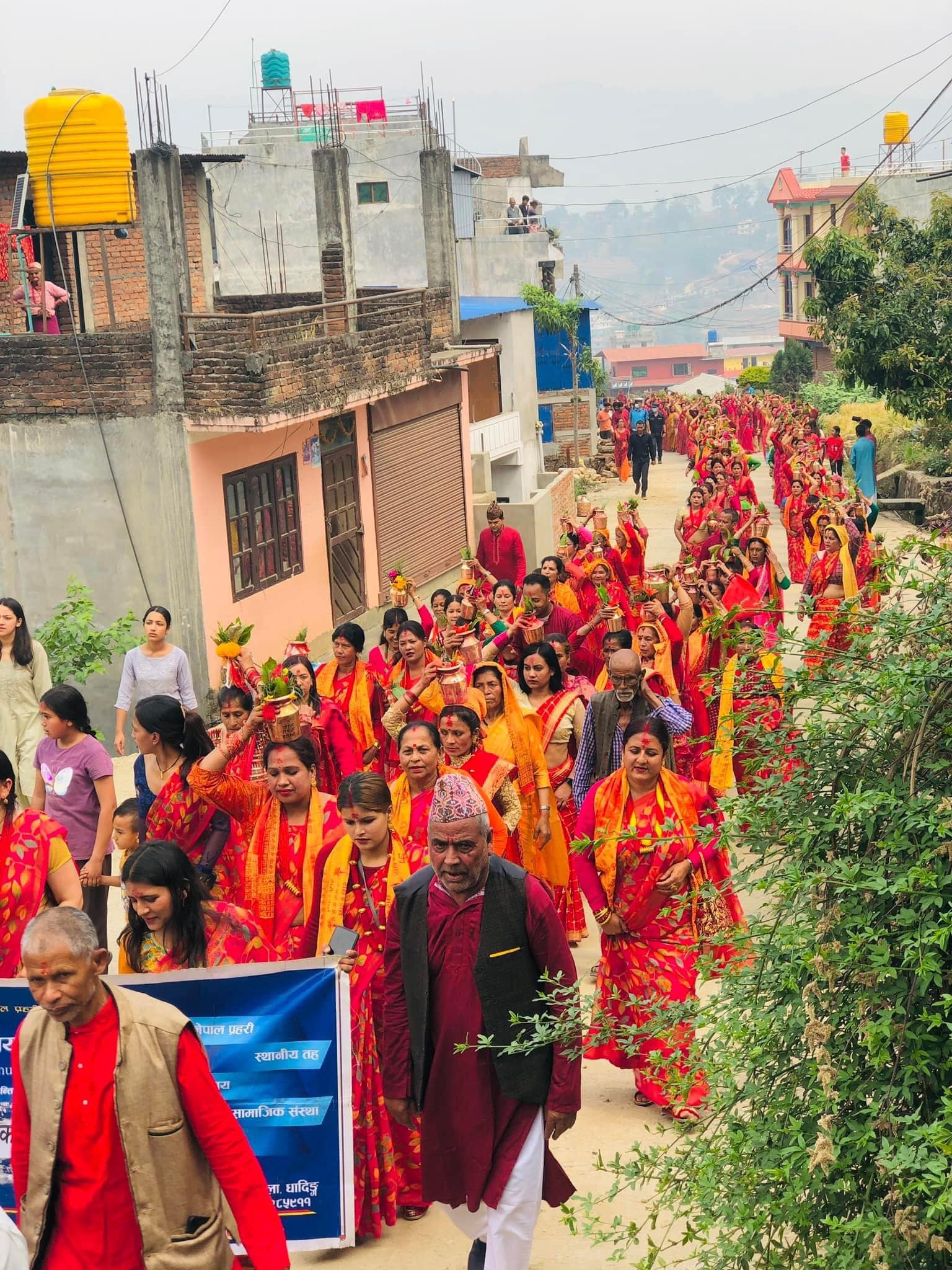 धुनिवेशी वडा नम्बर ७ र ८ को संगमस्थाल चालिसे ( खानिखोला) मा श्रीमद्भागवत सप्ताह ज्ञान महायज्ञ सुरु