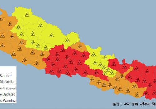बिहीबारसम्म मनसुन थप सक्रिय हुने, सतर्क रहन अनुरोध