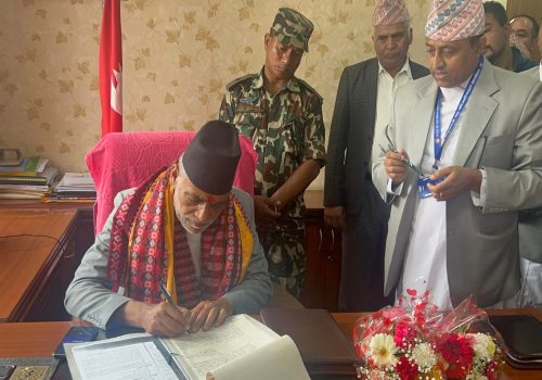 मन्त्री अधिकारीद्वारा कृषि दशकमा लगानी जुटाउनेसम्बन्धी निर्णयमा हस्ताक्षर