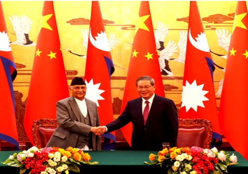 नेपाल र चीनबीच पारस्परिक सहयोगसम्बन्धी सहमतिपत्रमा हस्ताक्षर