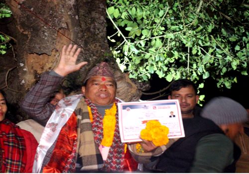 उपनिर्वाचनः गोरखा-५ मा माओवादी केन्द्रका रानामगर विजयी