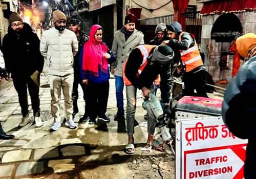 मेलम्चीको पानी आपूर्तिः ‘पाइप लाइन’को काम शीघ्र पूरा गर्न निर्देशन