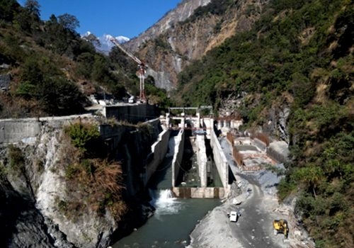 राहुघाटको ७२ प्रतिशत भौतिक प्रगति
