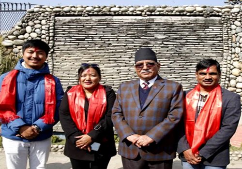 युवाहरूको ऊर्जा समाज रुपान्तरणका लागि प्रयोग हुनुपर्छ : अध्यक्ष दाहाल