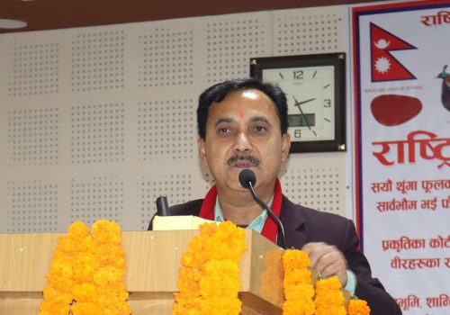 अड्कलबाजीले सरकार ढल्दैन : महामन्त्री विश्वप्रकाश शर्मा