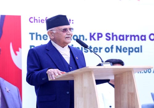 सबैले आत्मविश्वासका साथ काम गरे नेपाल पछाडि पर्दैन : प्रधानमन्त्री