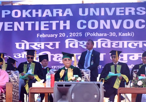 पोखरा विश्वविद्यालयबाट सात हजार ८७२ विद्यार्थी दीक्षित