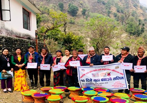 अपाङ्गता भएका व्यक्तिलाई आयआर्जनसँग जोड्ने उपाय