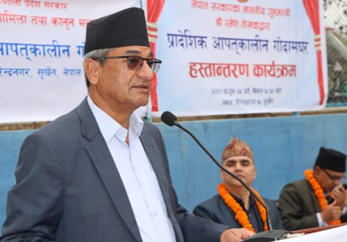 विपद् व्यवस्थापनको अधिकार प्रदेशलाई हस्तान्तरण गरिने