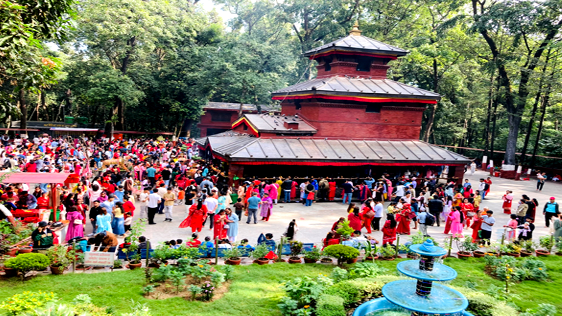 चैते दसैँमा कालिका मन्दिरमा पर्यटक बढे